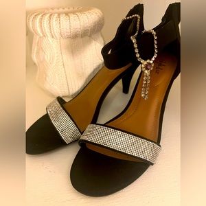 Evening shoes, Open Toe/Ankle strap Sz 9.5